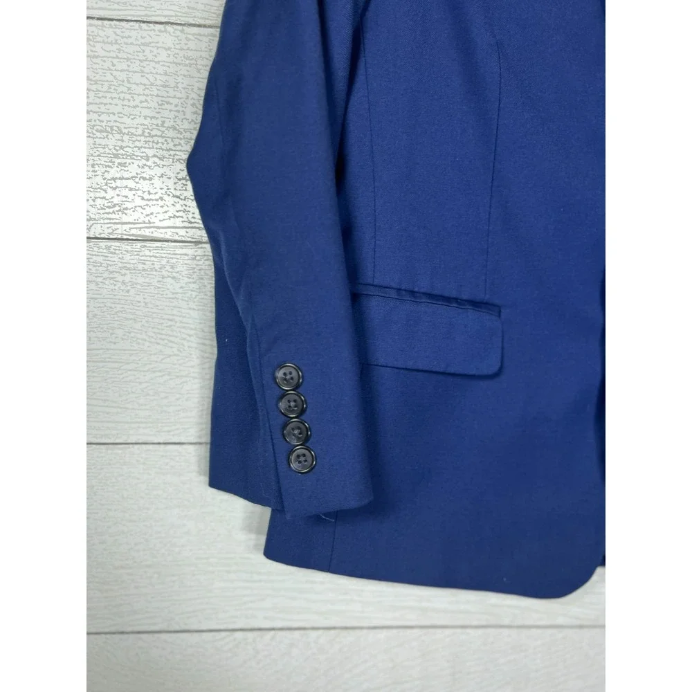 Calvin Klein Boys Infinite Stretch Blazer 12 Regular Suit Jacket Sportscoat Wool